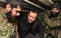 Bachar Al-Assad fête le réveillon parmi ses soldats (vidéo)